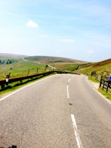 Awesome views coming out of Buxton
