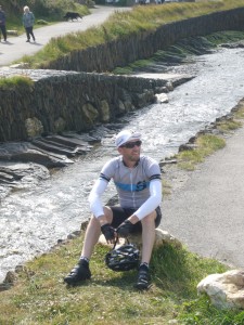 Rodge in Reflective Mood after 81 Miles