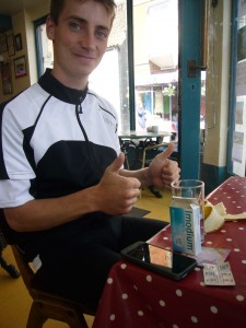 Martyn Takes His Medicine!