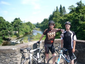 Crossing Ettrick Water Through Selkirk