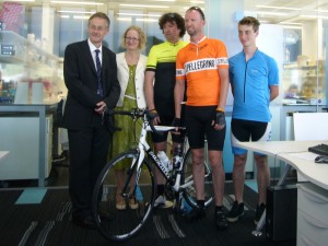 David, Rodge and Martyn are joined by Charles ffrench-Constant and Christine Carlin, Head of the MS Society in Scotland 