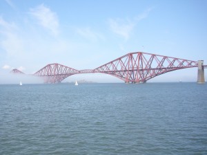 Incredible Views crossing the Forth Road Bridge