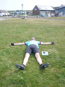 Moments After Arrival - Exhausted and Relieved