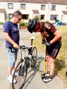 DC and Gary Fix Puncture Number 5